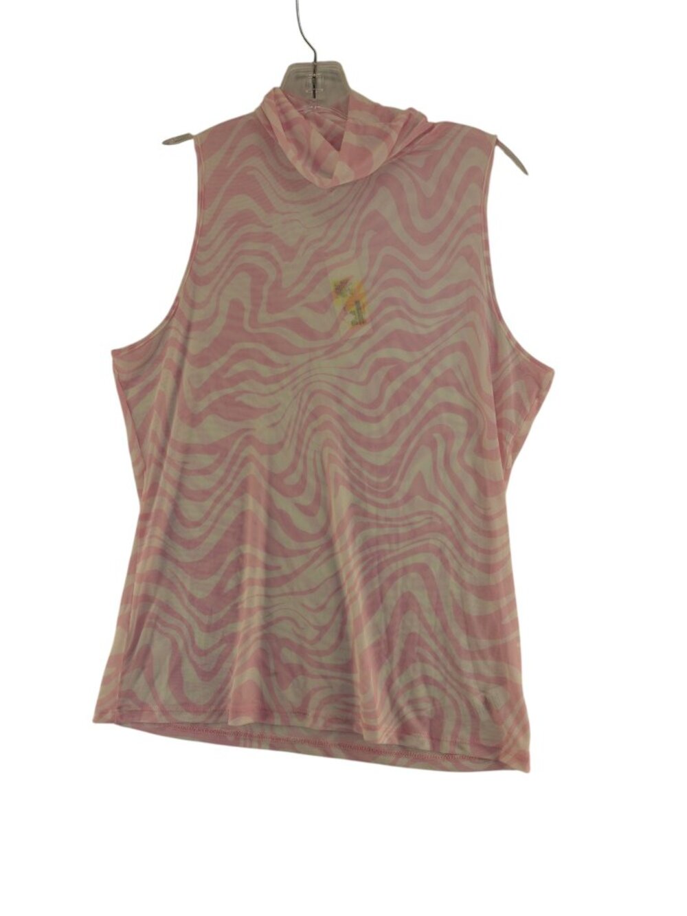 AFRM Los Angeles mesh lightweight Sleveless Top size XL in Pink NWT